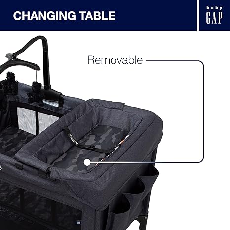 BabyGap Deluxe Play Yard (Black Camo) - Kidsy