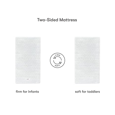 Babyletto Pure Core Mini Crib Mattress with Hybrid Waterproof Cover - Kidsy