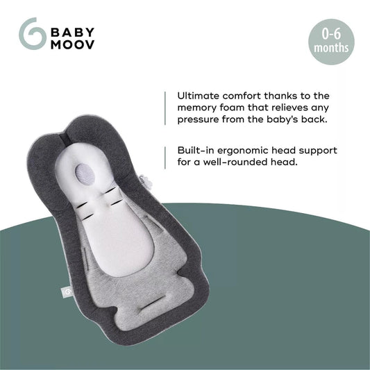Babymoov Cosymorpho Universal Infant Insert (Gray/Black) - Kidsy