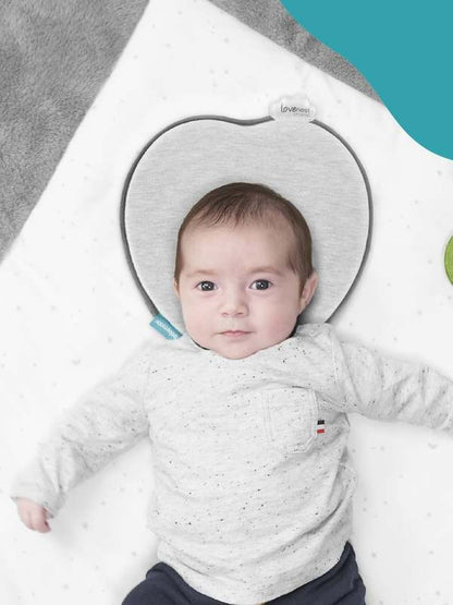Babymoov Lovenest Baby Pillow Cushion (Grey) - Kidsy
