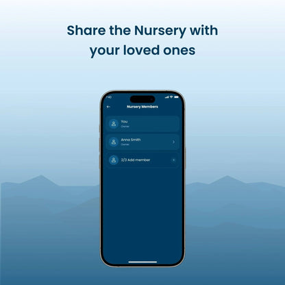 Babysense Safe Sleep Smart Nursery: Video Baby Monitor, Breathing Motion with Safety Alerts, Night Light & Sound Machine - Kidsy