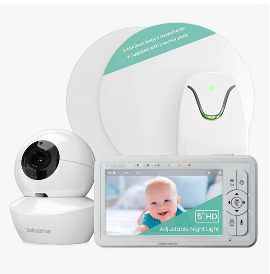 Babysense True Sleep: Video Baby Monitor with Breathing Motion Sleep Monitor, 1 or 2 Cameras - Kidsy