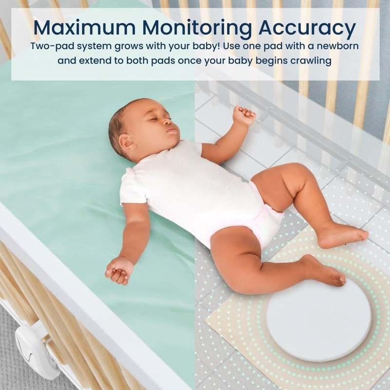 Babysense True Sleep: Video Baby Monitor with Breathing Motion Sleep Monitor, 1 or 2 Cameras - Kidsy