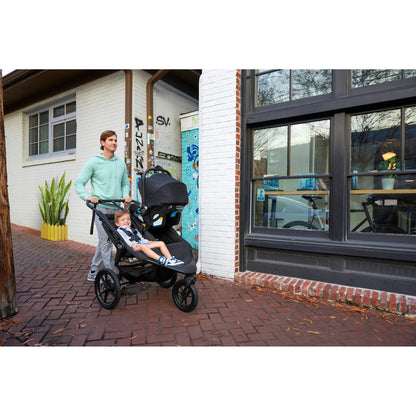 Baby Jogger/Graco Car Seat Adapters for Summit X3 Double Jogging Stroller (Black)