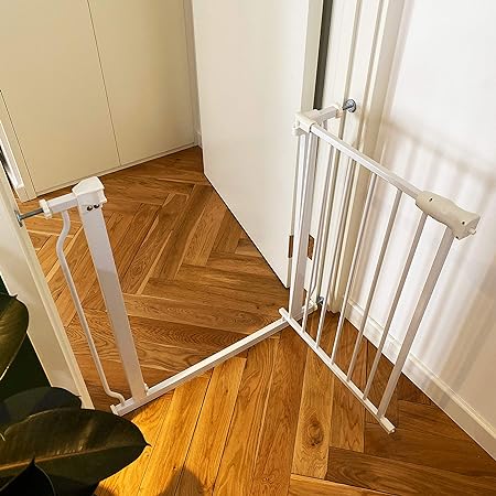 BalanceFrom Easy Walk - Thru Safety Gate 30" (White) - Kidsy