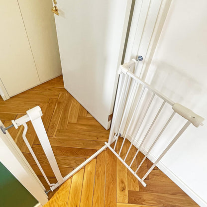 BalanceFrom Easy Walk-Thru Safety Gate (White, 29.1"–48" W x 36" H) - Kidsy