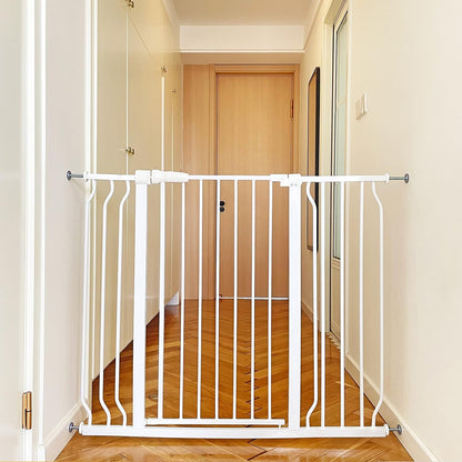 BalanceFrom Easy Walk-Thru Safety Gate (White, 29.1"–48" W x 36" H) - Kidsy