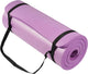 BalanceFrom Extra Thick High - Density Yoga Mat, 1 Inch (Taro Purple) - Kidsy