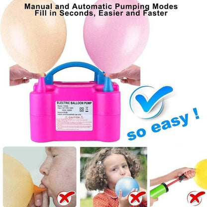 Balloon Pump 600W 110V Electric Balloon Pump - Kidsy