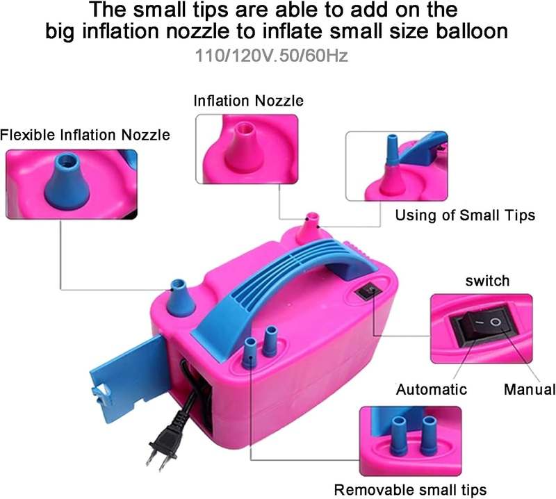 Balloon Pump 600W 110V Electric Balloon Pump - Kidsy
