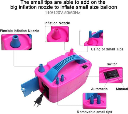 Balloon Pump 600W 110V Electric Balloon Pump - Kidsy