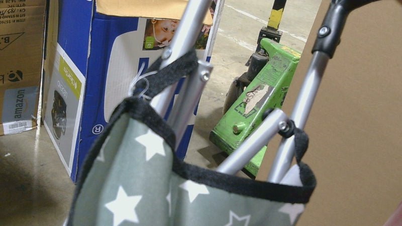 Bayer Umbrella Doll Stroller Foldable Design 3 Years and Up (Green/White Stars) - Kidsy