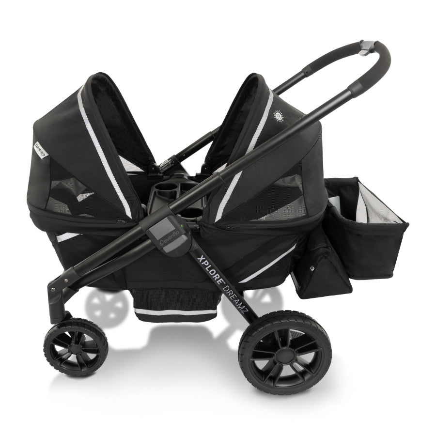 New Pivot Xplore Dreamz All-Terrain Stroller Wagon with Bassinet Insert