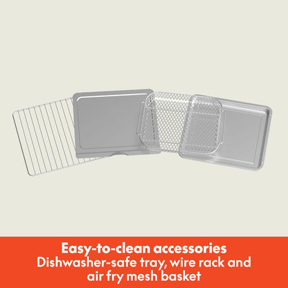 Bella Air Fryer Toaster Oven, 7 Preset Cooking Options, 1700 Watt (Oatmilk) - Kidsy