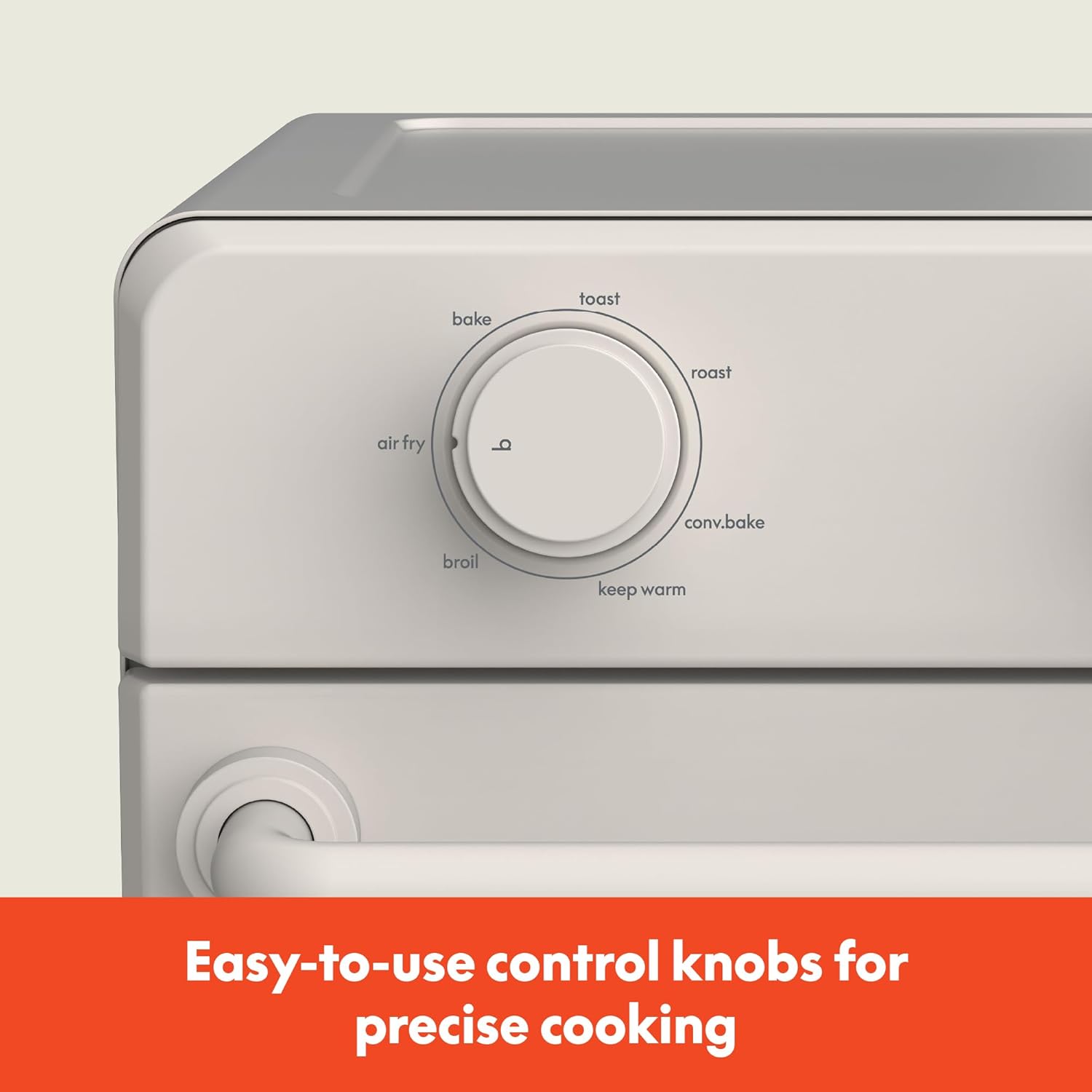 Bella Air Fryer Toaster Oven, 7 Preset Cooking Options, 1700 Watt (Oatmilk) - Kidsy