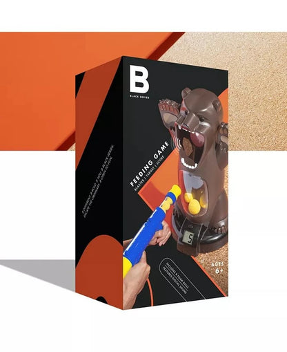 Black Series Bear Shooting Table Game with Sound - Kidsy