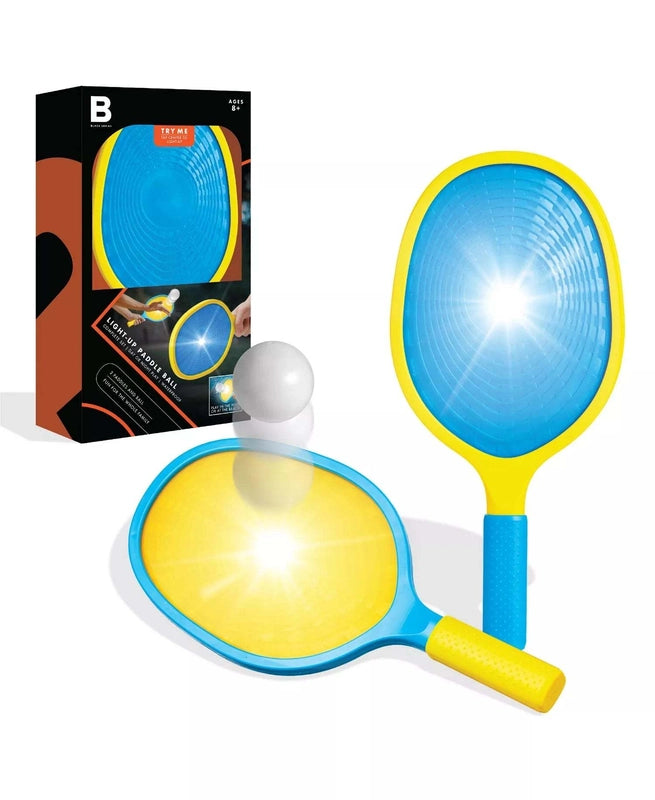Black Series Light - Up Paddle Ball Set (3 Pieces) - Kidsy