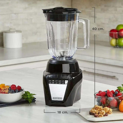 Black+Decker 700W IceCrush Blender with 7 - Cup Jar (Stainless Steel) - Kidsy
