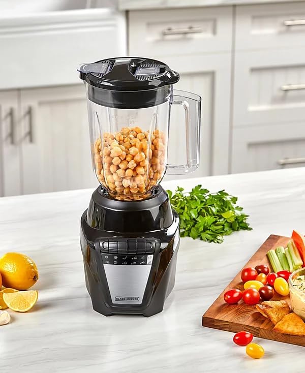 Black+Decker 700W IceCrush Blender with 7 - Cup Jar (Stainless Steel) - Kidsy