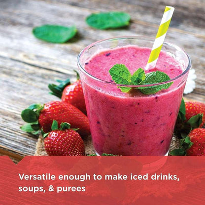 Black+Decker Countertop Blender with 6 - Cup Glass Jar, 10 - Speed Settings (Black) - Kidsy