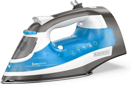 BLACK+DECKER ICR19XS One Step Steam Iron (Blue) - Kidsy