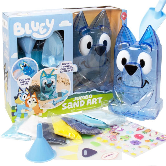 Bluey Jumbo Sand Art Set with Accessories - Kidsy