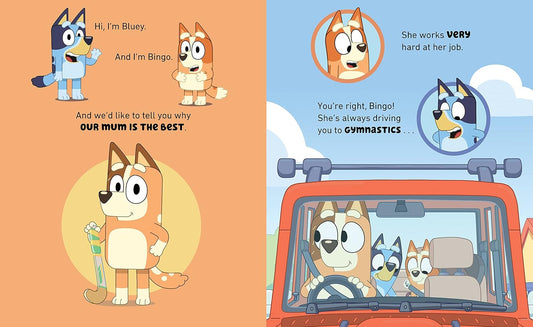 Bluey My Mum Is the Best Book - Kidsy