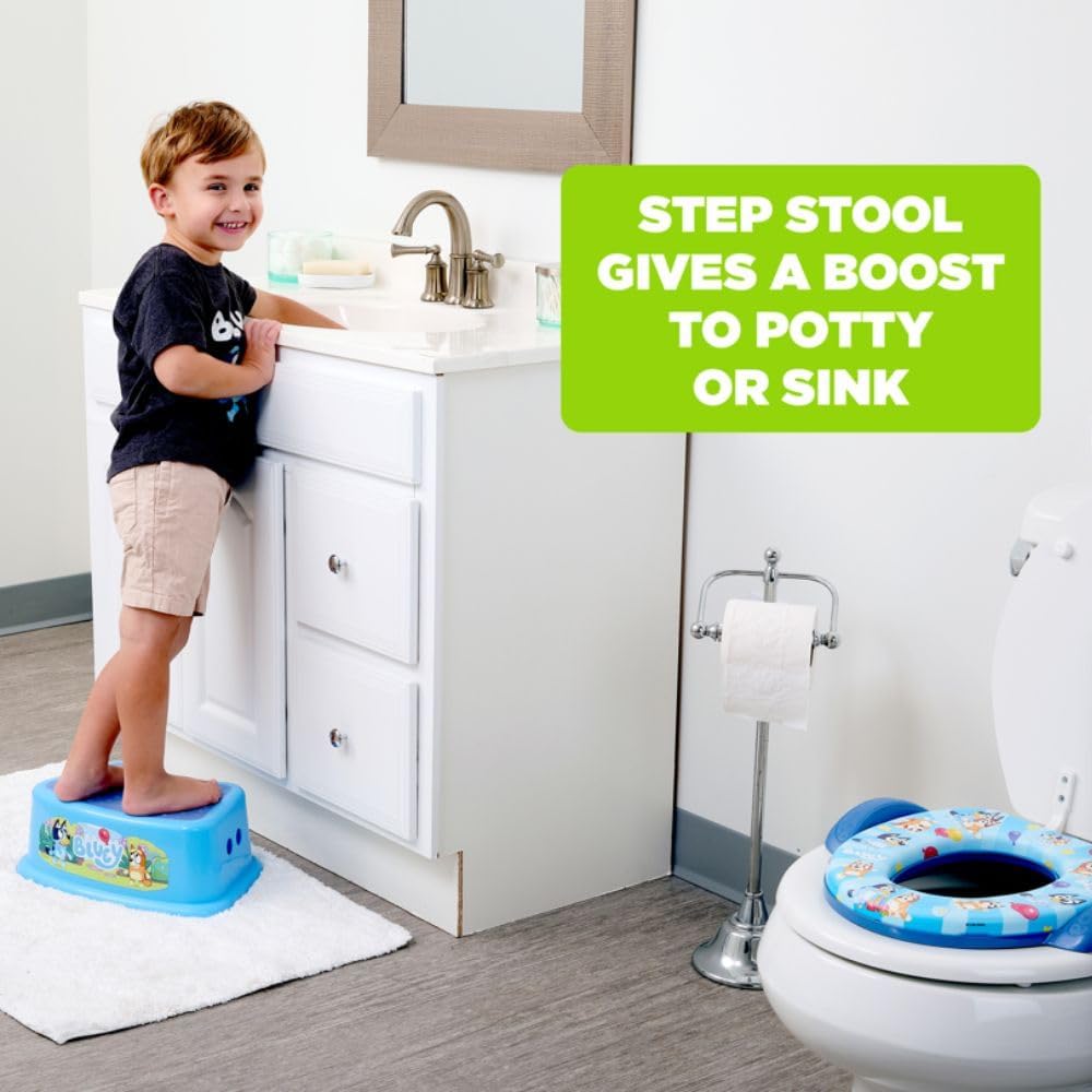 Bluey Step Stool - Kids Step Stool - Kidsy