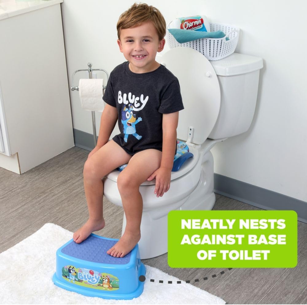 Bluey Step Stool - Kids Step Stool - Kidsy
