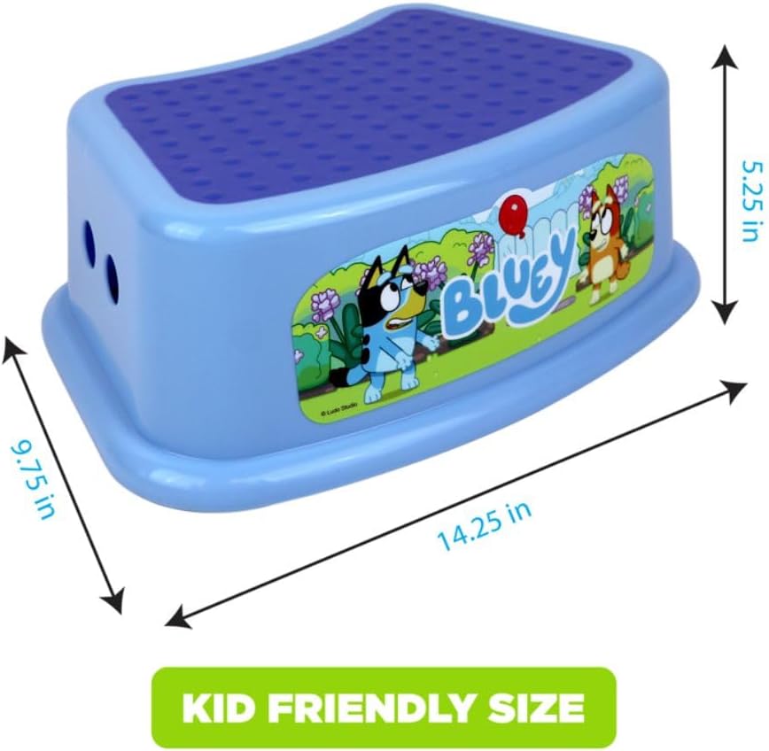 Bluey Step Stool - Kids Step Stool - Kidsy