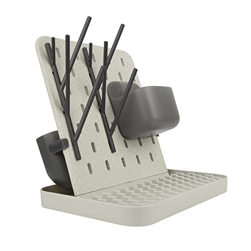Boon Groove Customizable Drying Rack (Gray) - Kidsy