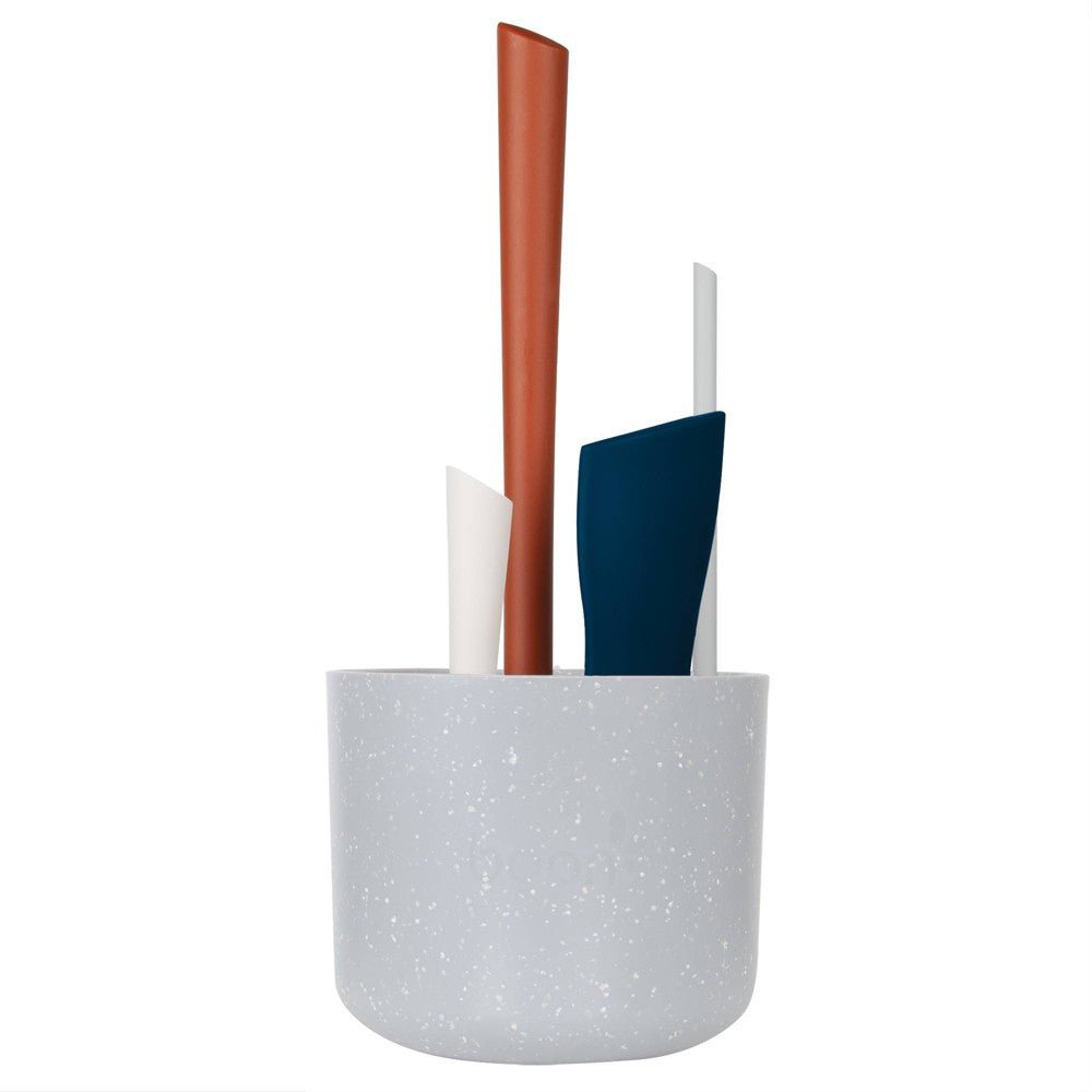 Boon Mod Bottle Cleaning Set – 4 Brushes + Vase - Kidsy