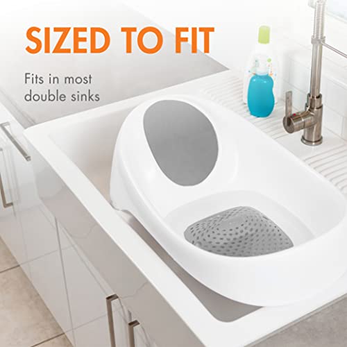 Boon Soak 3 - Stage Baby Bathtub (White) - Kidsy