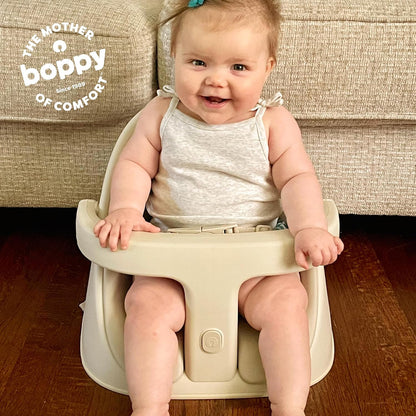 Boppy Proper Posture Baby Floor & Booster Seat (Oatmeal) - Kidsy