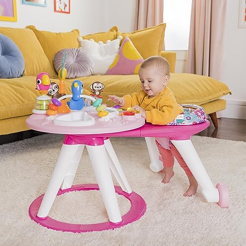 Bright Starts 2 - in - 1 Walker & Activity Table (Tropic Coral) - Kidsy