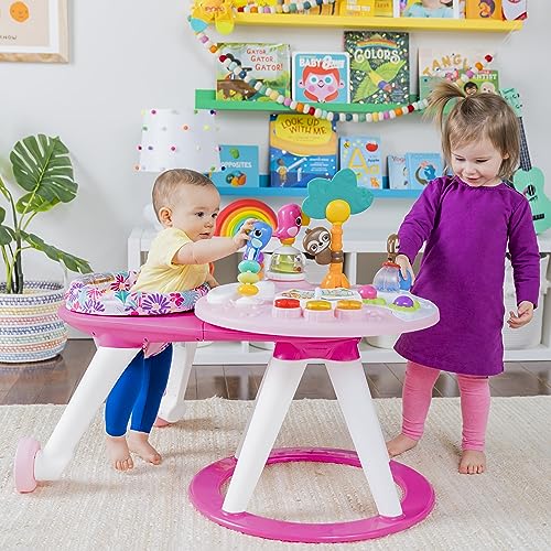 Bright Starts 2 - in - 1 Walker & Activity Table (Tropic Coral) - Kidsy