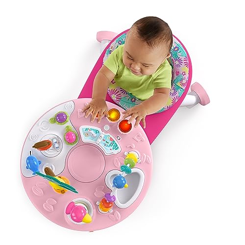 Bright Starts 2 - in - 1 Walker & Activity Table (Tropic Coral) - Kidsy