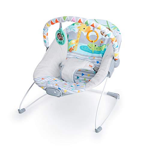Bright Starts Baby Bouncer (Safari Fun) - Kidsy