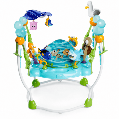 Bright Starts Disney Baby Finding Nemo Sea of Activities Activity Jumper (Blue) - Kidsy