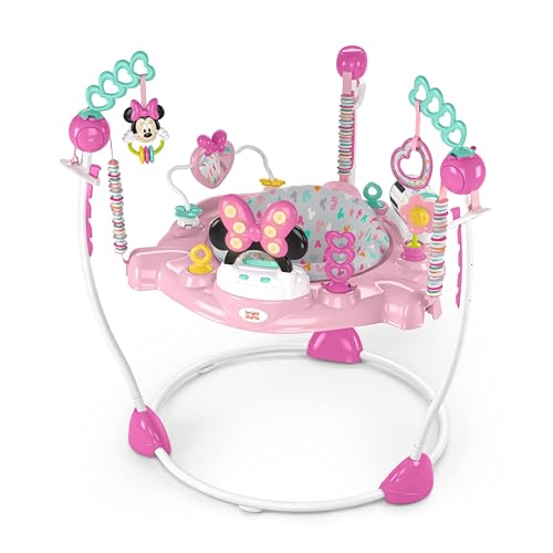 Bright Starts Disney Baby Minnie Mouse Forever Besties Baby Activity Center Jumper - Kidsy
