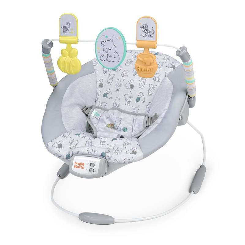 Bright Starts Disney Baby Winnie The Pooh Classic Pals Vibrating Baby Bouncer Seat - Kidsy