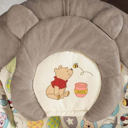 Bright Starts Disney Baby Winnie the Pooh Dots & Hunny Pots Vibrating Baby Bouncer - Kidsy
