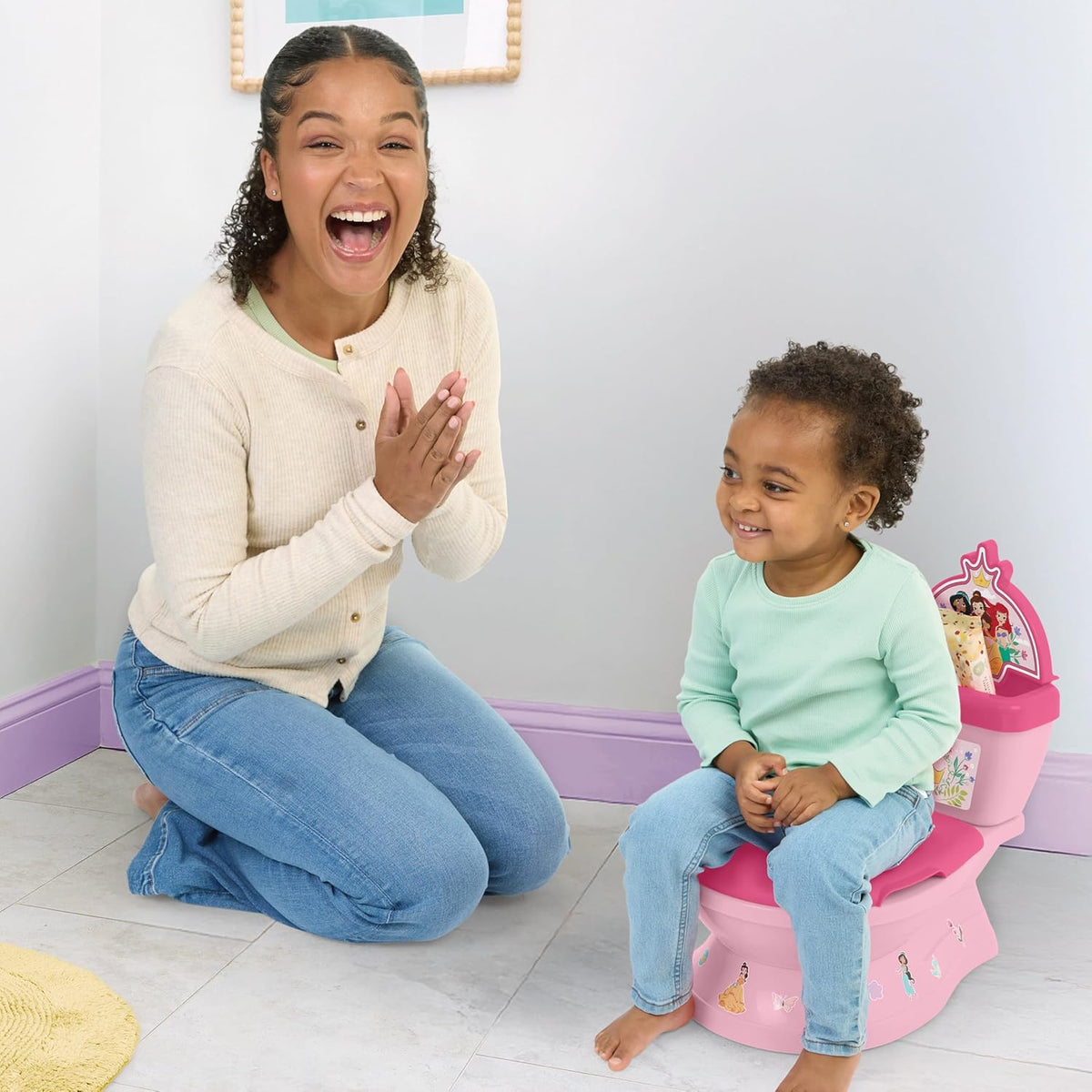 Bright Starts Disney Princess My Size Potty Training Toilet (Princess) - Kidsy