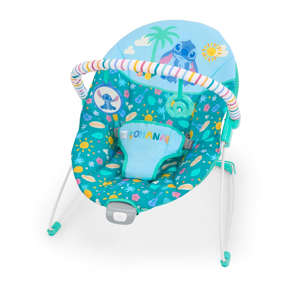 Bright Starts Disney Stitch Baby Bouncer with Vibrations (0–6 Months) - Kidsy