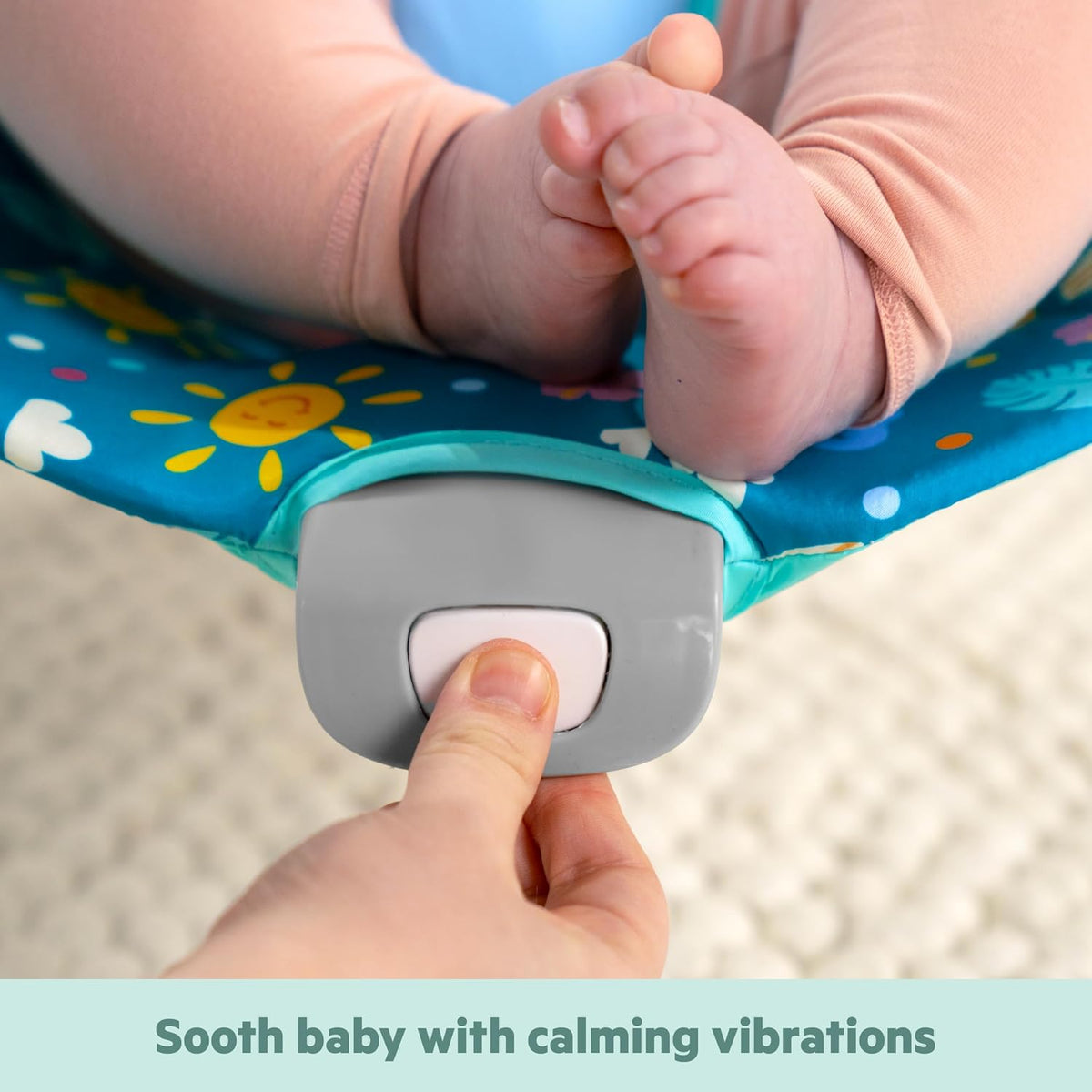 Bright Starts Disney Stitch Baby Bouncer with Vibrations (0–6 Months) - Kidsy