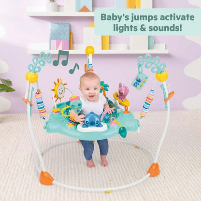 Bright Starts Disney Stitch Little Ohana Baby Activity Jumper - Kidsy