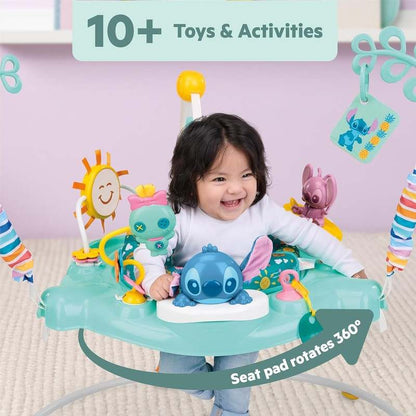Bright Starts Disney Stitch Little Ohana Baby Activity Jumper - Kidsy