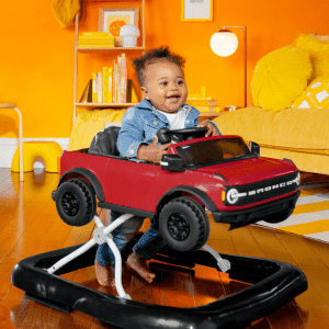 Bright Starts Ford Bronco 4 - in - 1 Red Baby Activity Center & Push Walker - Kidsy