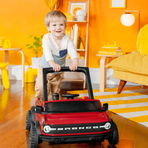 Bright Starts Ford Bronco 4 - in - 1 Red Baby Activity Center & Push Walker - Kidsy
