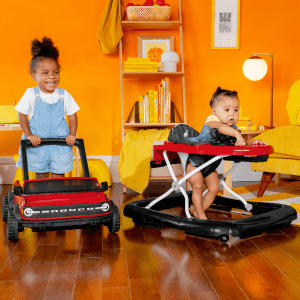 Bright Starts Ford Bronco 4 - in - 1 Red Baby Activity Center & Push Walker - Kidsy